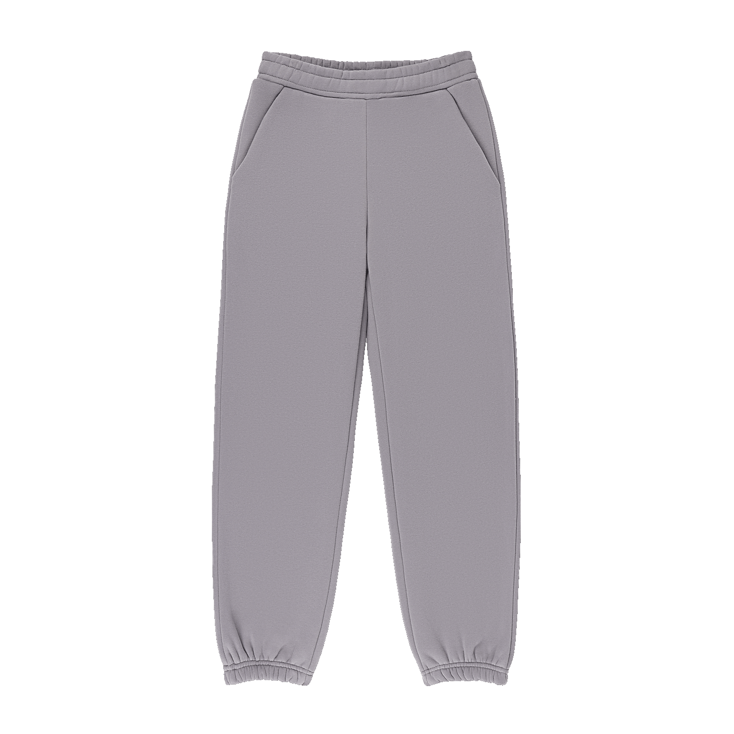 Tonal Drawstring Unisex Sweatpants -stone