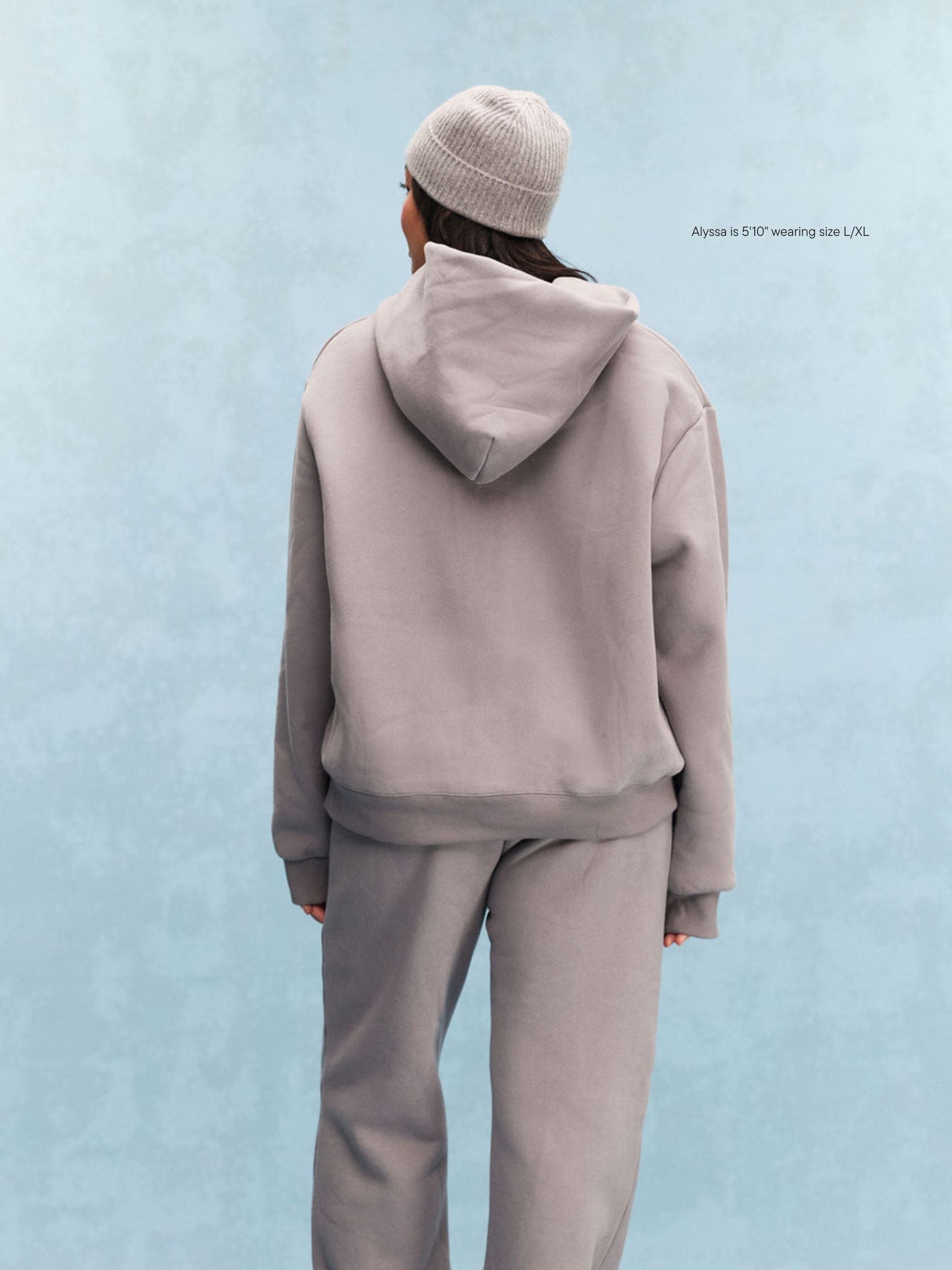 Monochrome Varsity Zip Up Hoodie