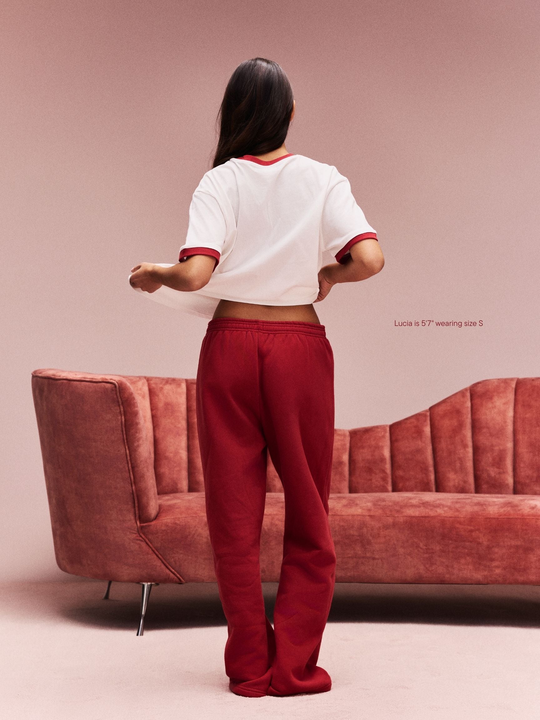 Preorder Boxer Sweatpants - Crimson