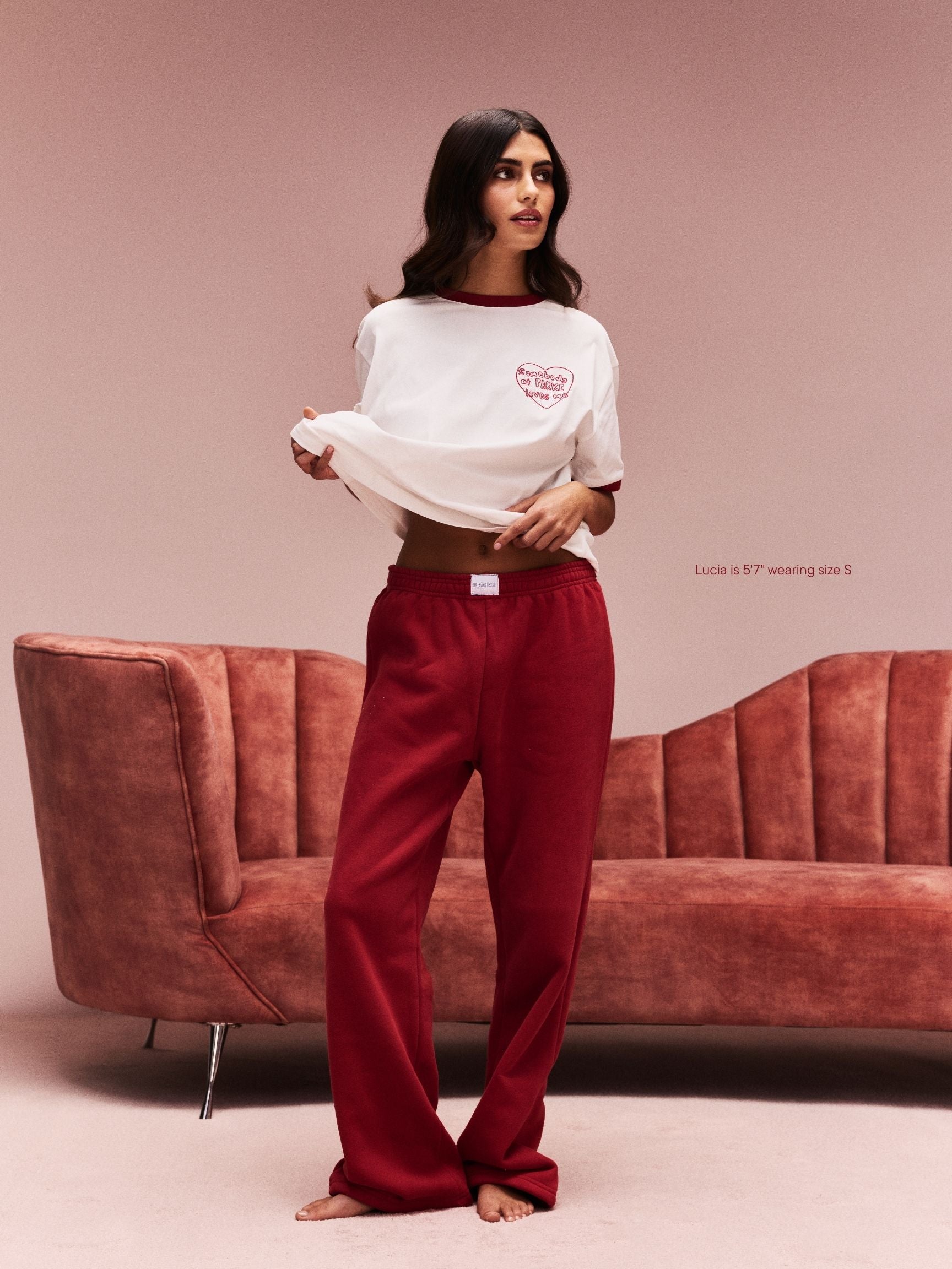 Preorder Boxer Sweatpants - Crimson