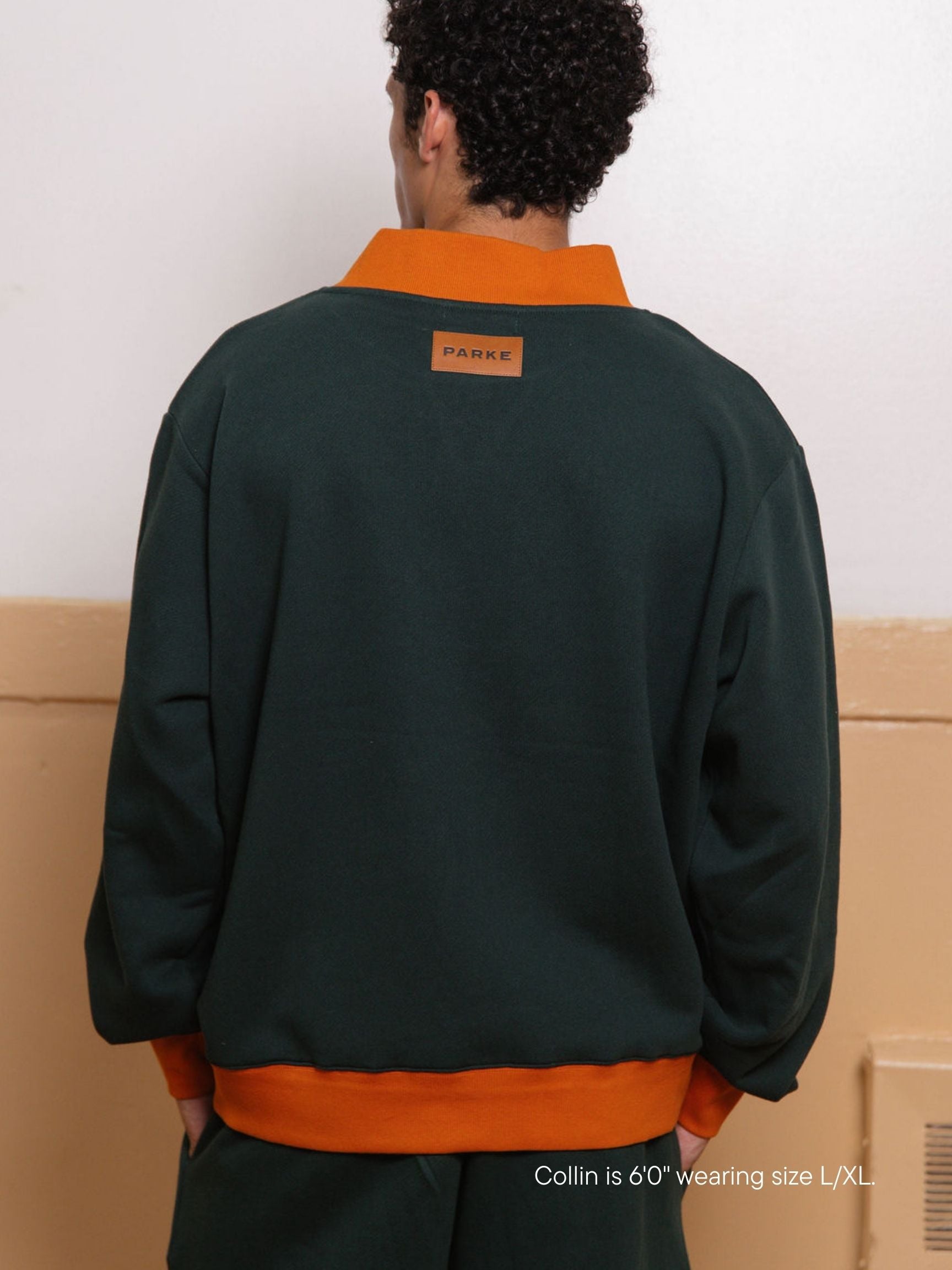 Two Tone Classic Mockneck
