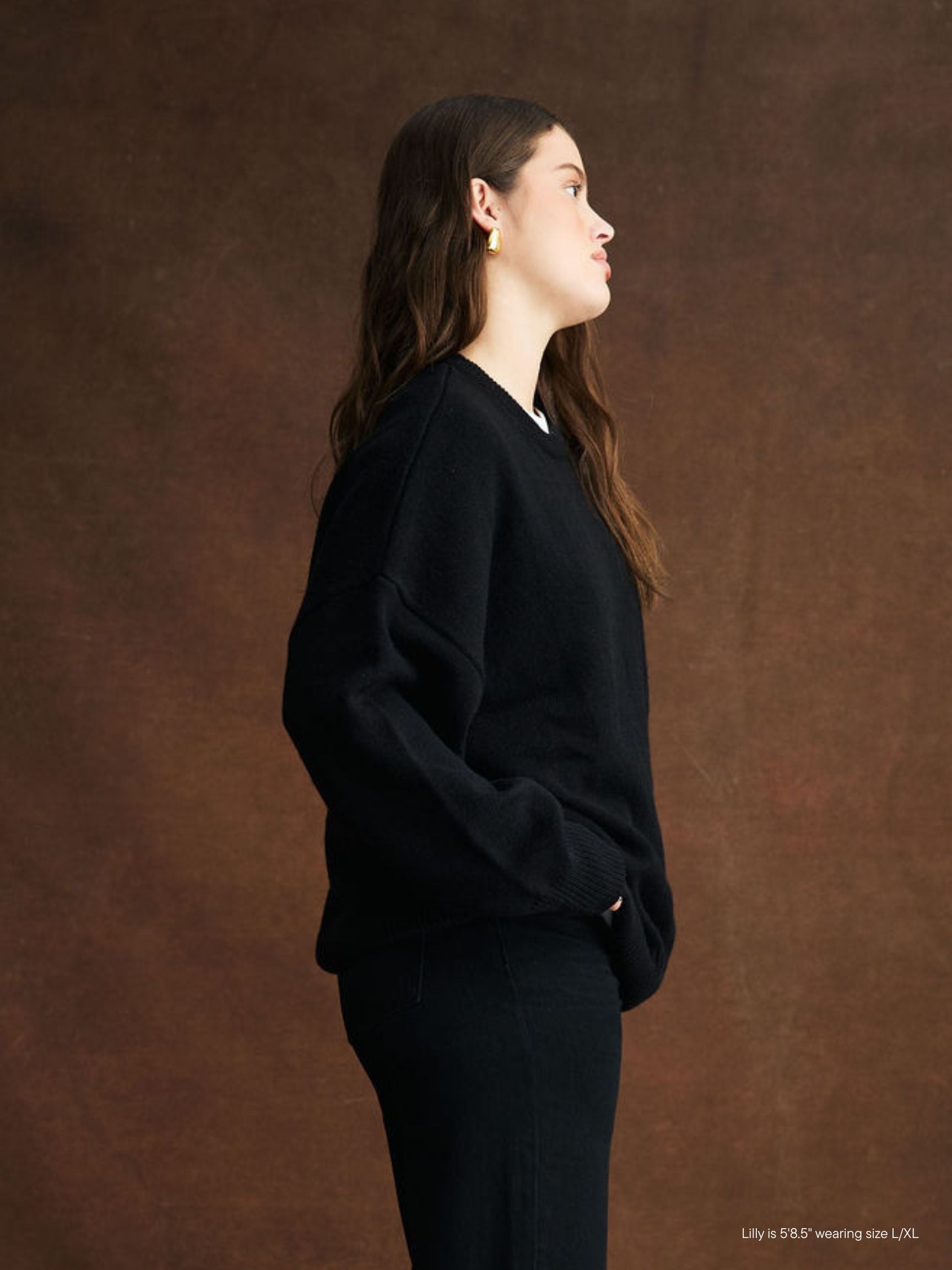 Crewneck Sweater - Black