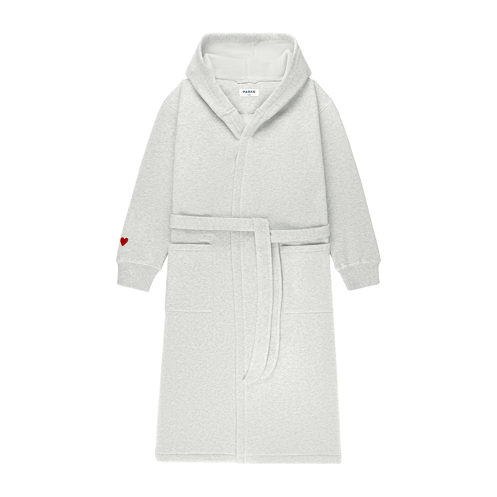 Valentine's Day Robe -classic grey