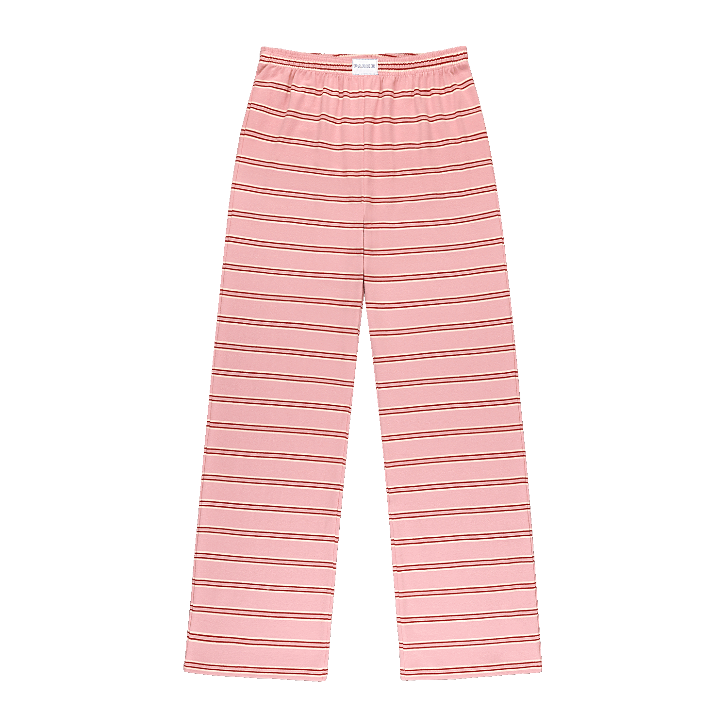 Striped Cotton Boxer Pants -sweetheart stripe