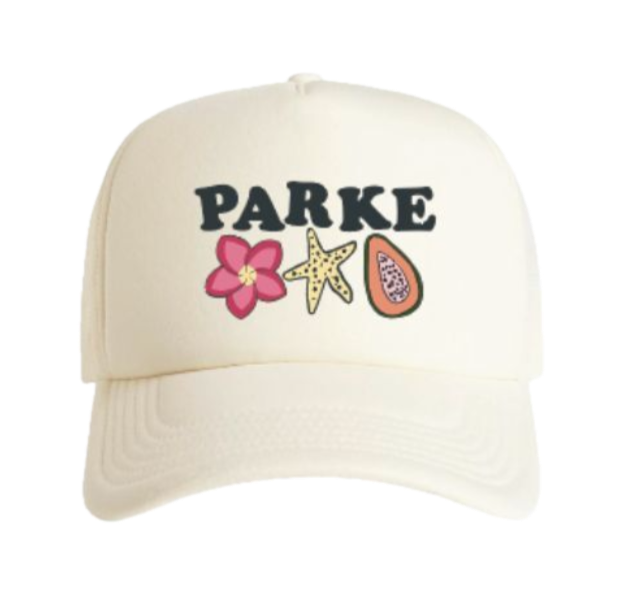 summerland hat flat lay -cream