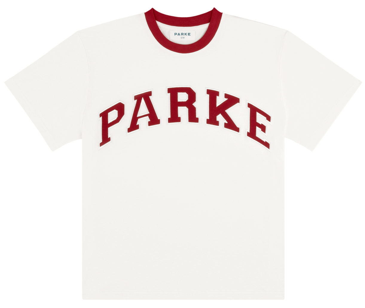 varsity tee -crimson