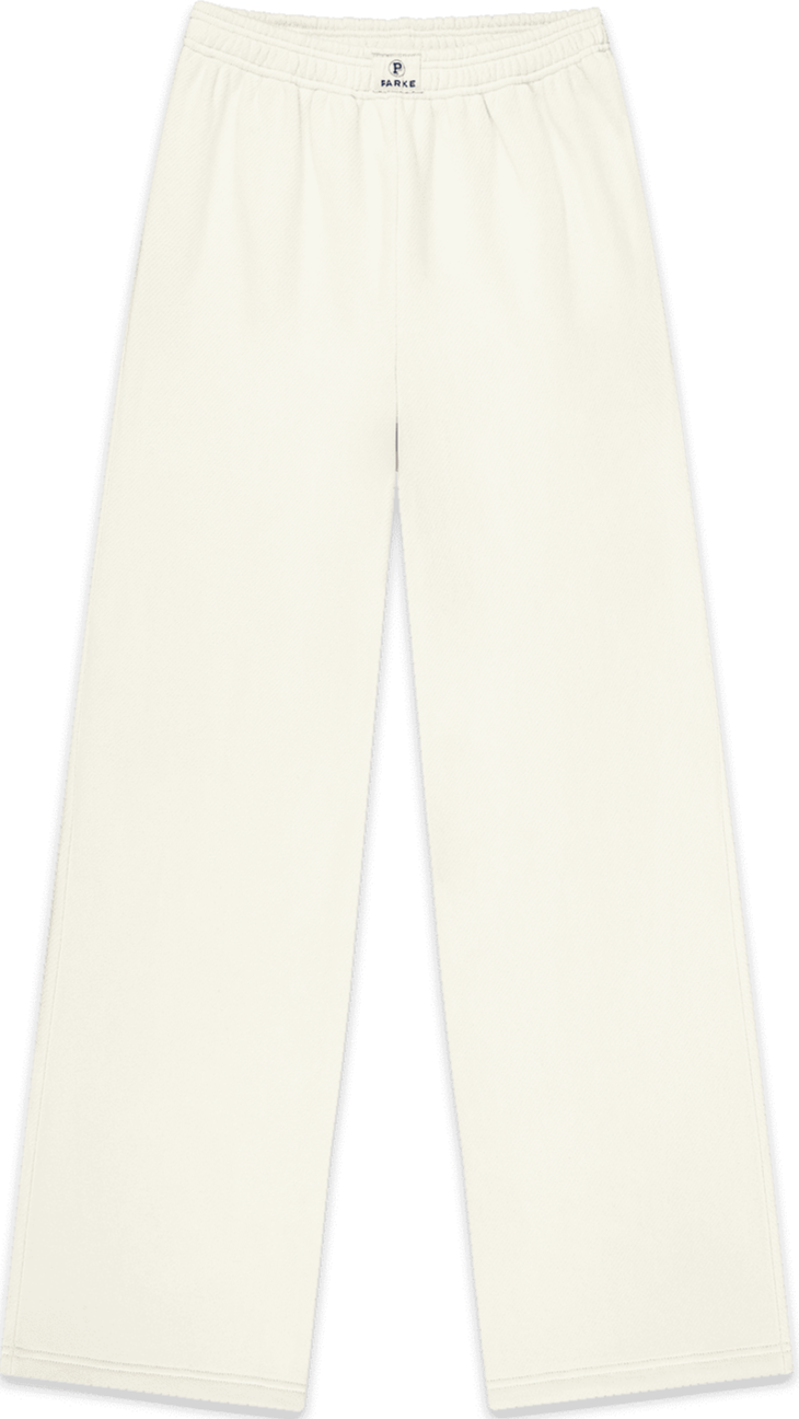 boxer sweatpants -cream