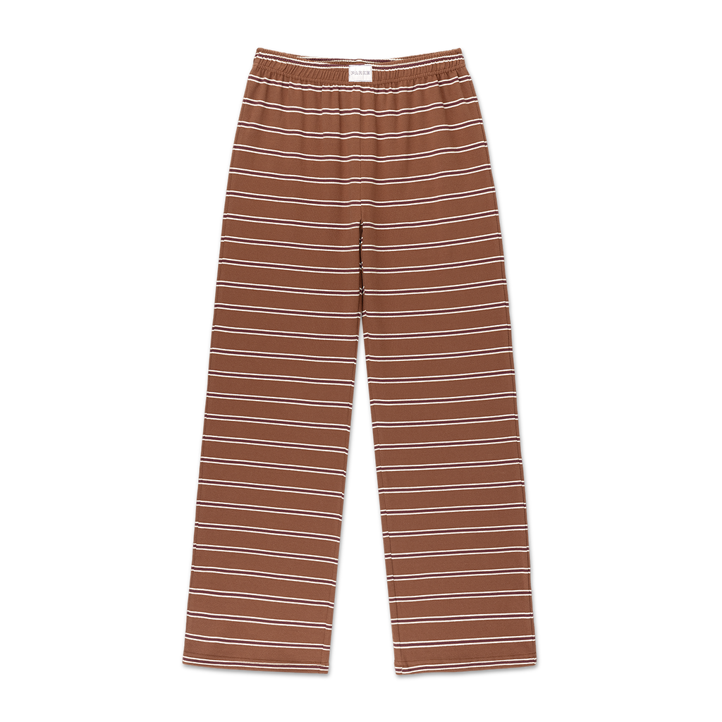 Striped Boxer Pants -tonal stripe