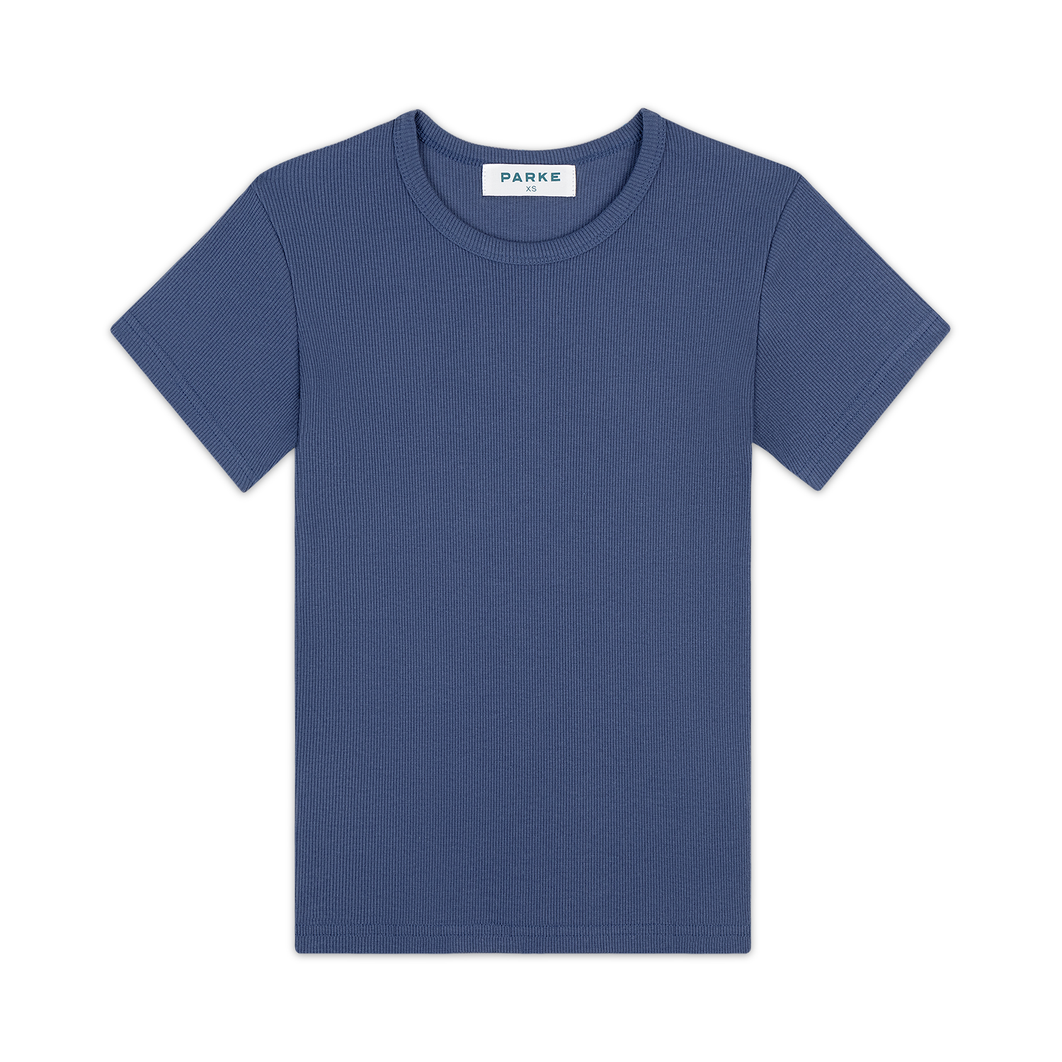 Ribbed Short Sleeve T-Shirt -crown